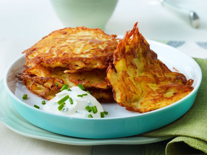 Белорусские драники картофельные с фаршем