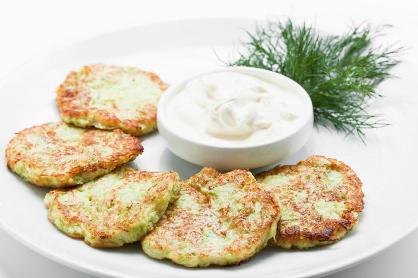 Драники картофельные на тарелке