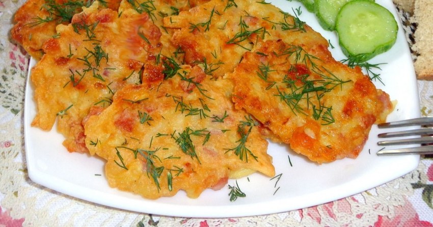 Cheesy hash Browns