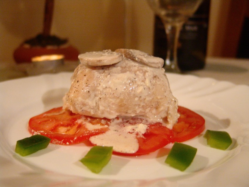 Куриные рулеты с песто