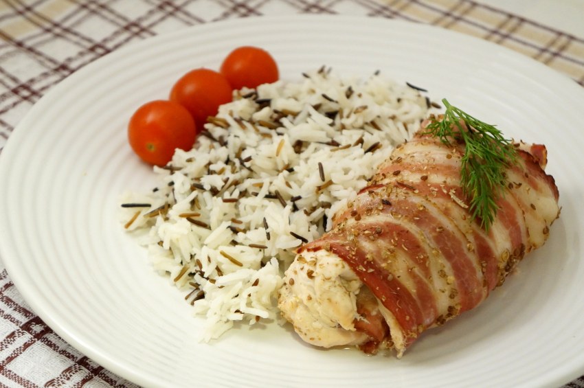 Ресторанные блюда из курицы