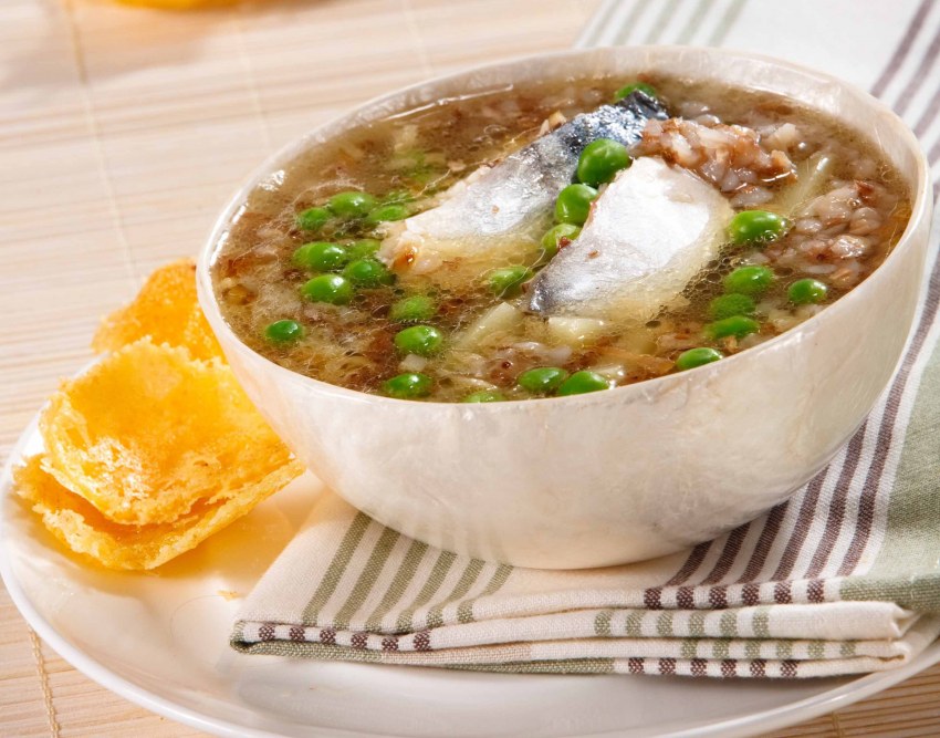 Рыбный суп с гречкой