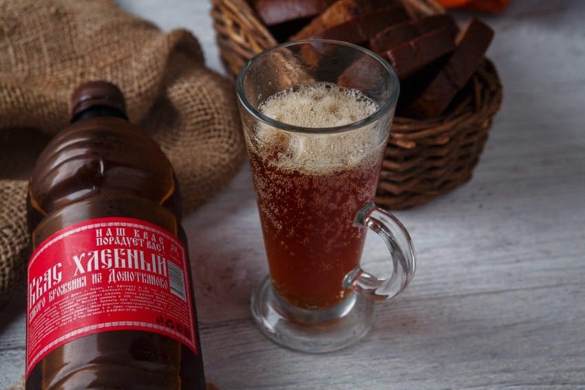 Квас домашний хлебный