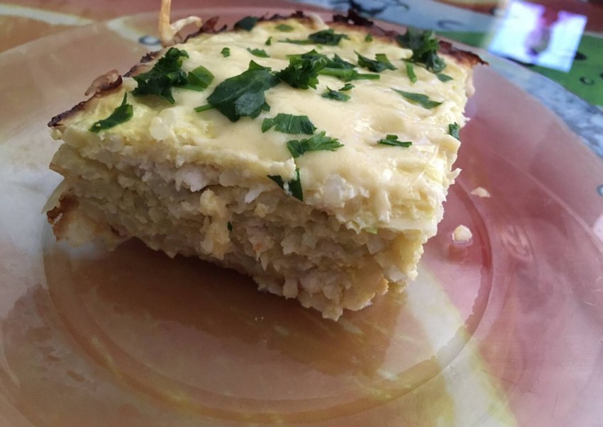 Рыбная запеканка "по-царски"
