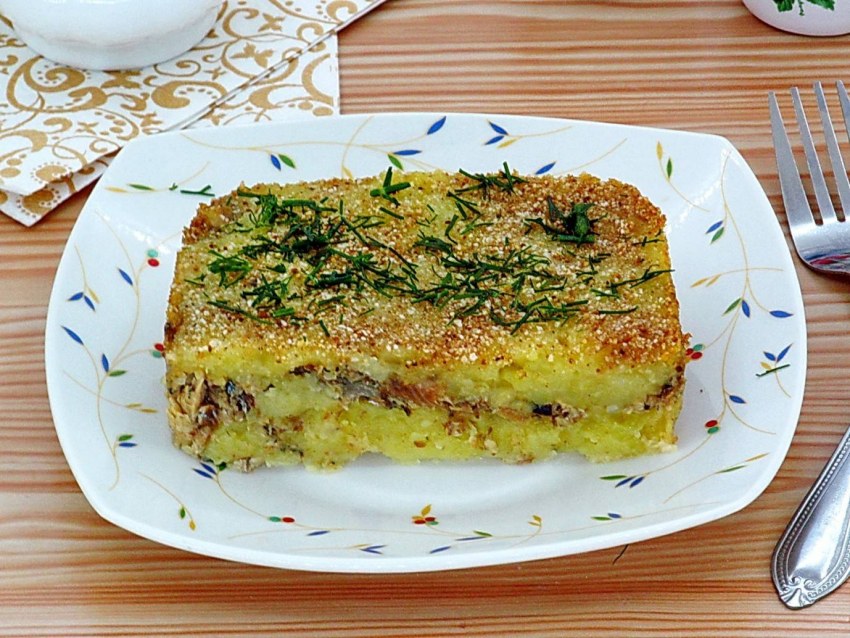 Рыбная Кассероль