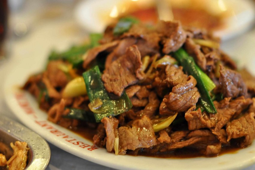 Мясо по монгольски фото