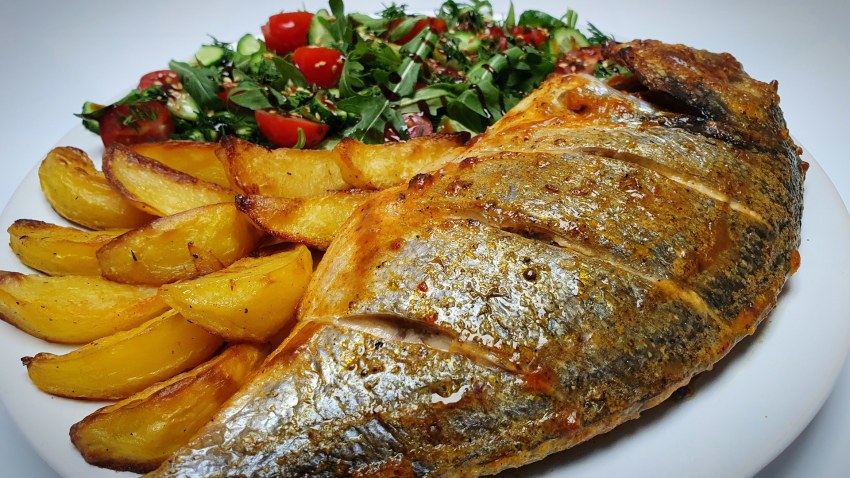 Рыба с картошкой