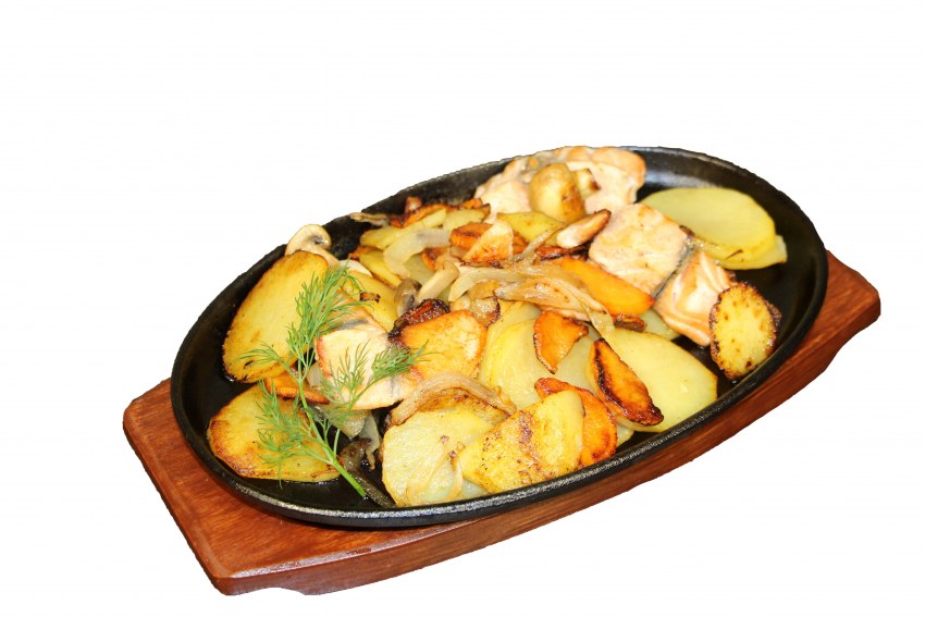 Рыба с жареной картошкой Страна