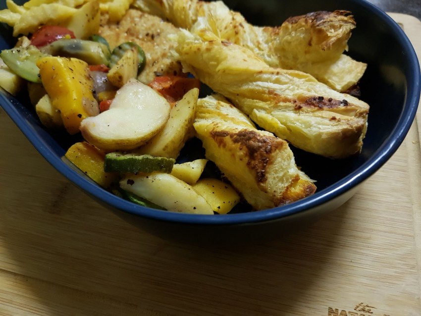 Рыба с картошкой отдельно