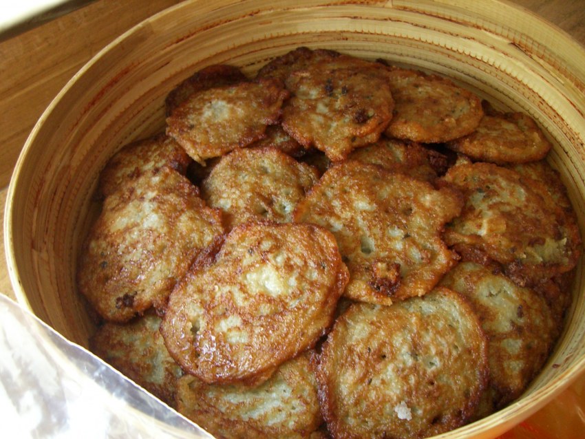 Блюда белорусской кухни драники