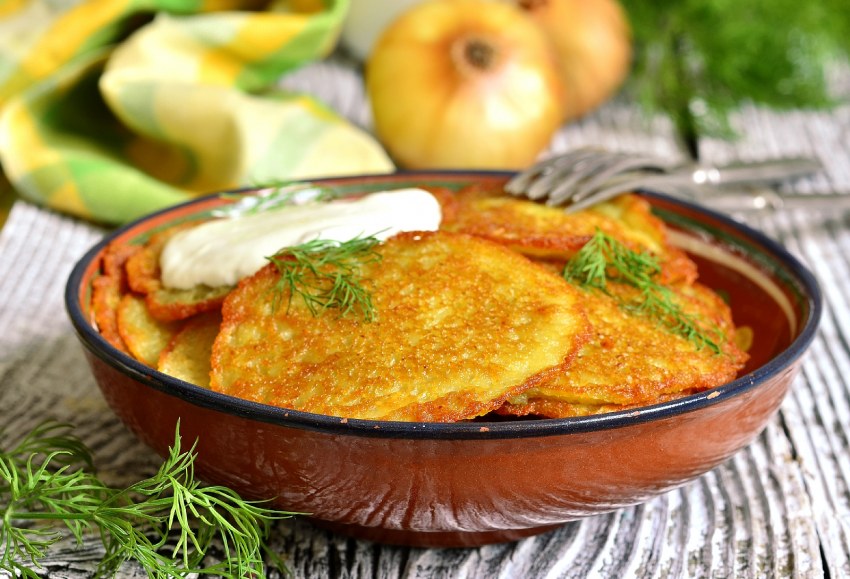 Белорусская кухня драники