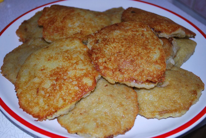 Белорусские драники картофельные с фаршем