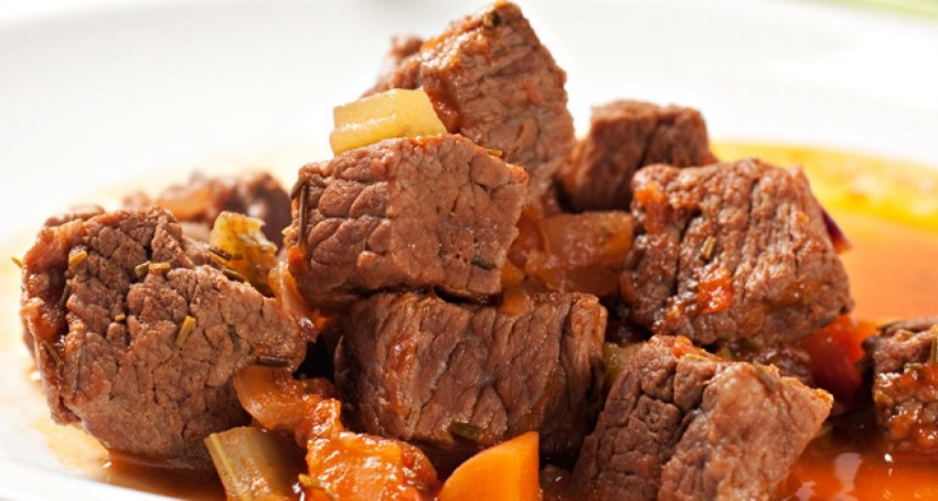 Томленая говядина куском