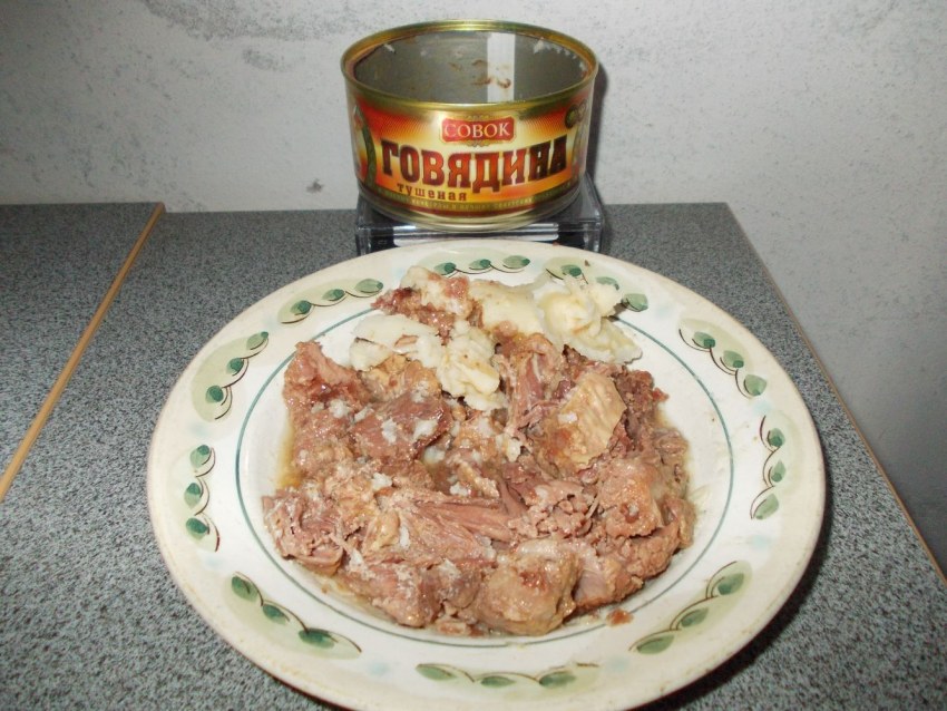 Томленая телятина в духовке