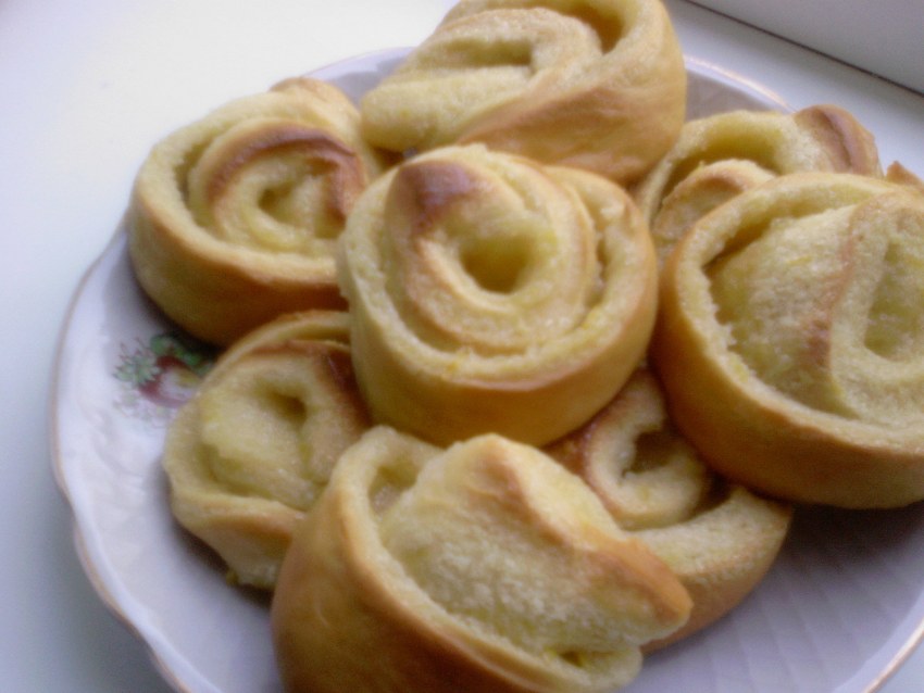 Пасхальное печенье с лимонным курдом