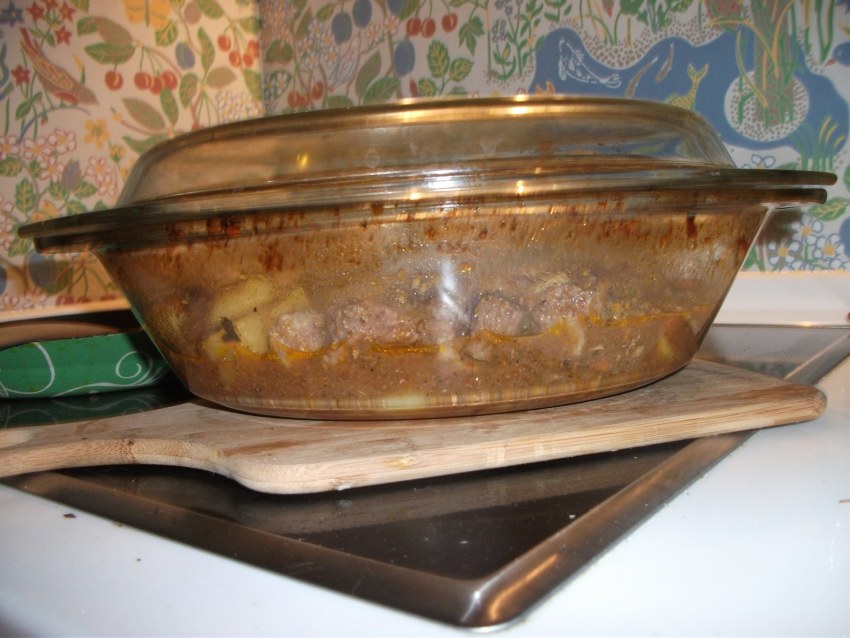 Утка с капустой в духовке