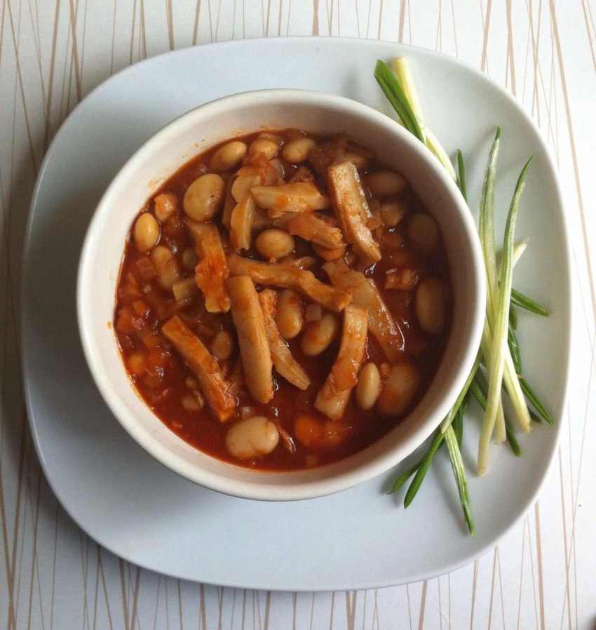 Рагу из фасоли с картофелем