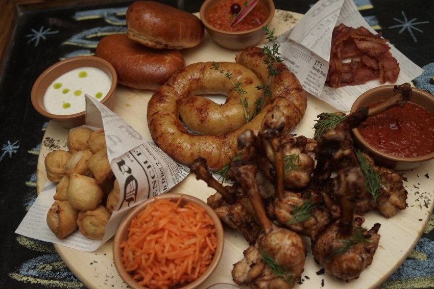 Мочанка белорусская с блинами