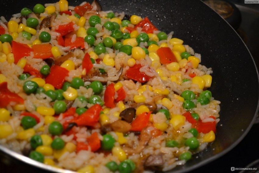 Мексиканская смесь с курицей