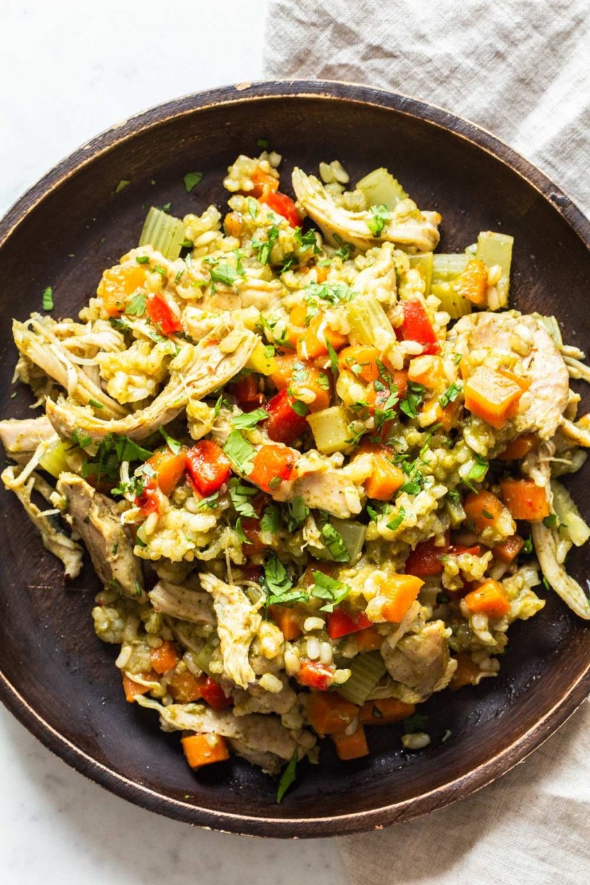 Мексиканская смесь с курицей
