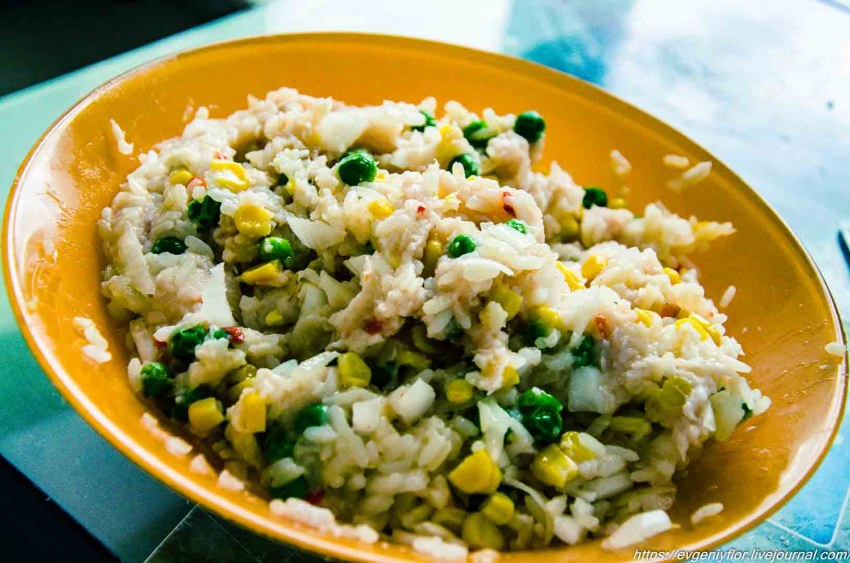 Мясо с мексиканской смесью
