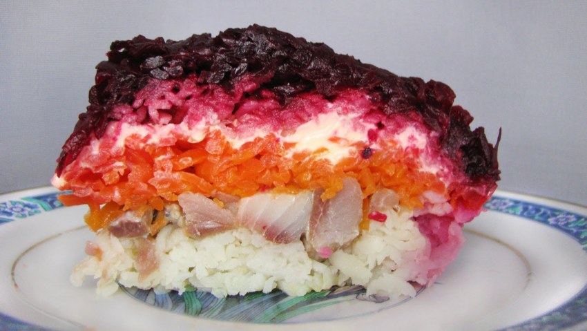 Селедка под шубой Азбука вкуса