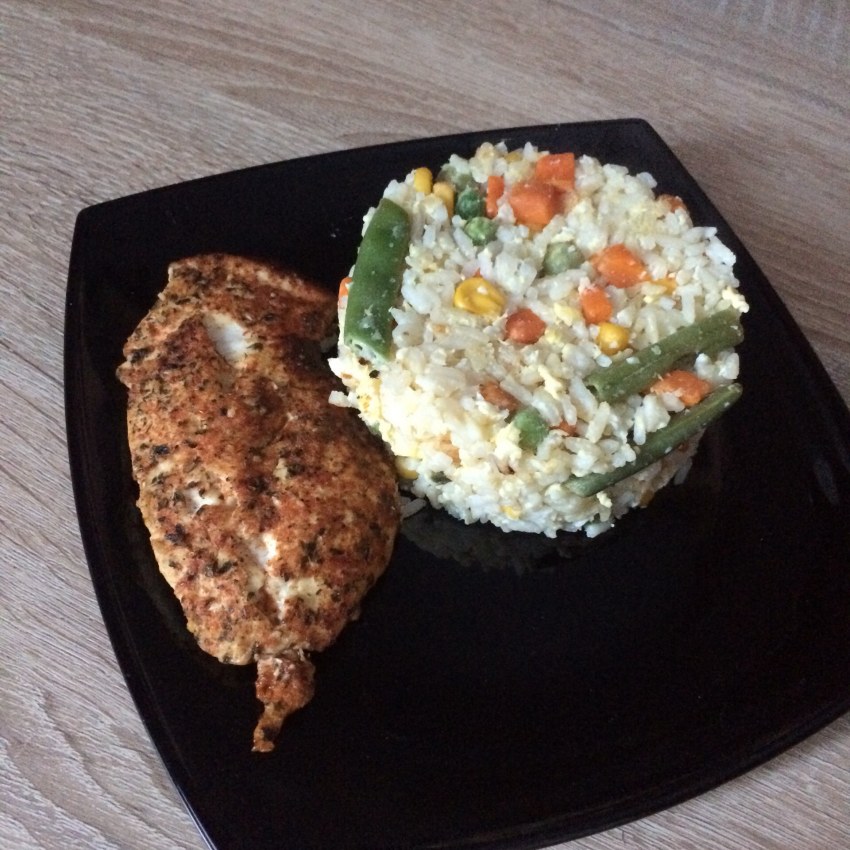 Мексиканская смесь с курицей