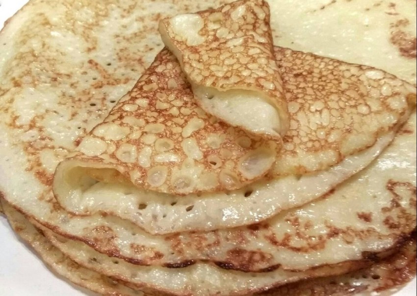 Блинчики с дырочками