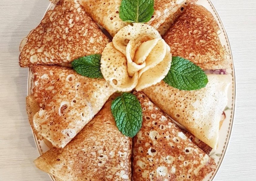 Блины на кефире