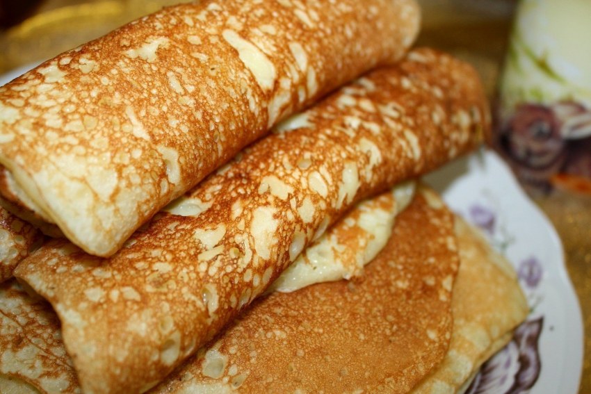 Блины с дырочками