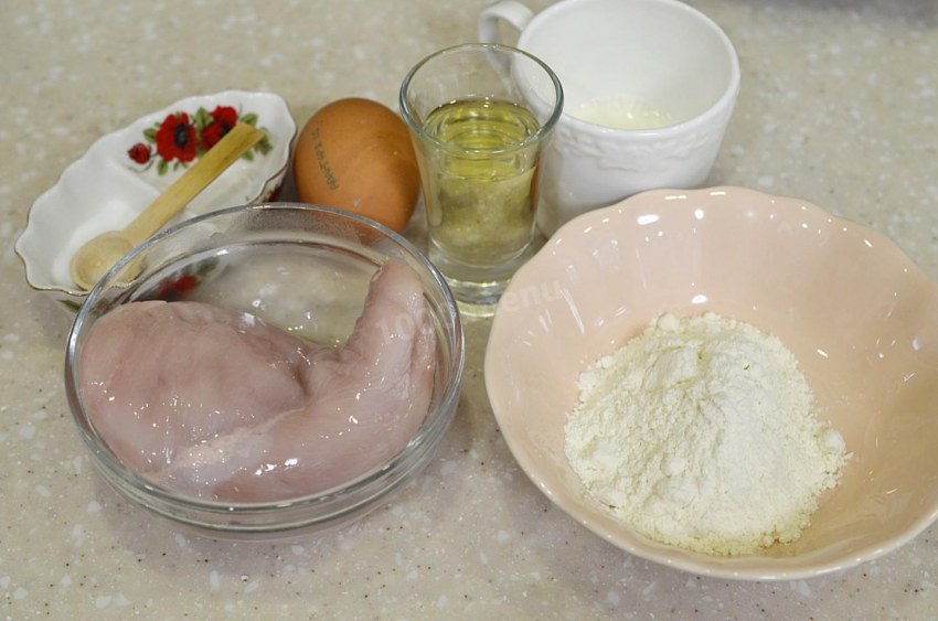Куриные полосочки в кляре