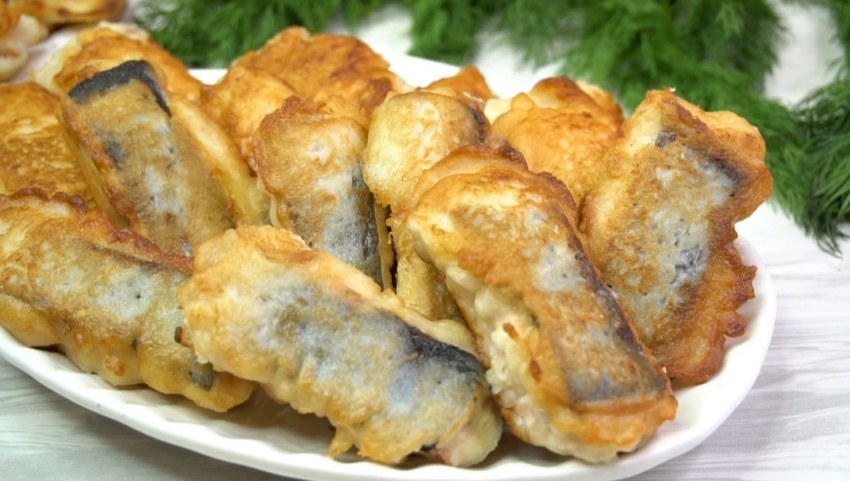 Куриное филе в морковном кляре
