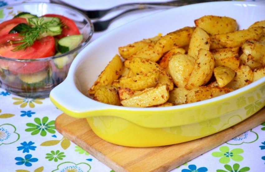 Картофельные дольки