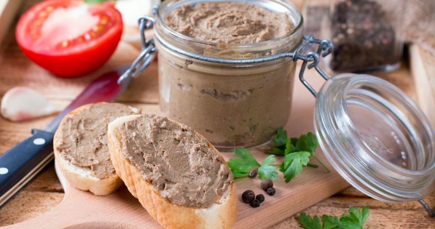 Домашний паштет из куриной печени