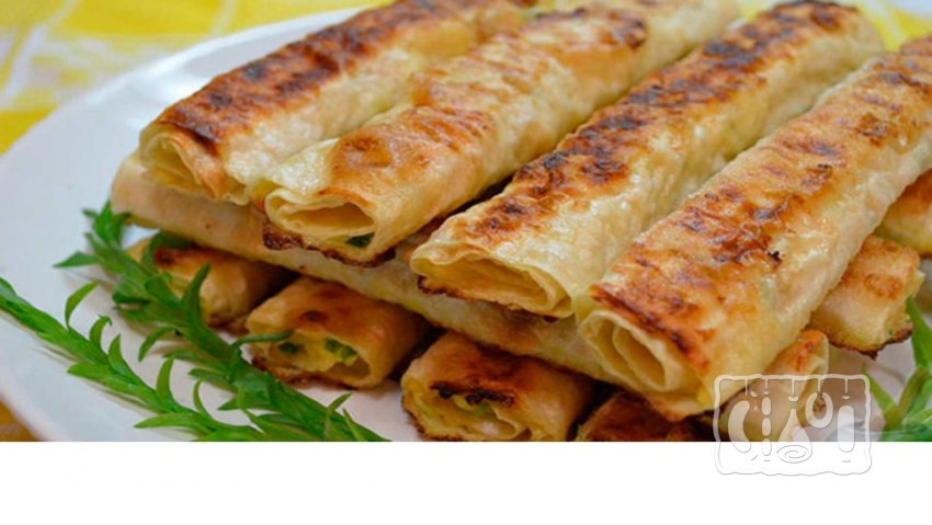 Закуска из лаваша трубочки
