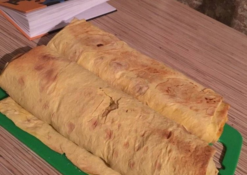 Пироги с картошкой лаваш