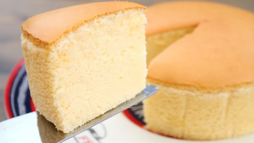 Castella Sponge Cake aesthetic