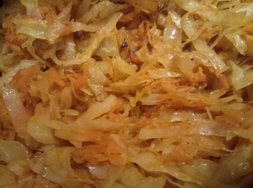 Картошка с капустой