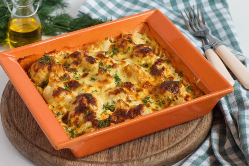 Грибная Кассероль.