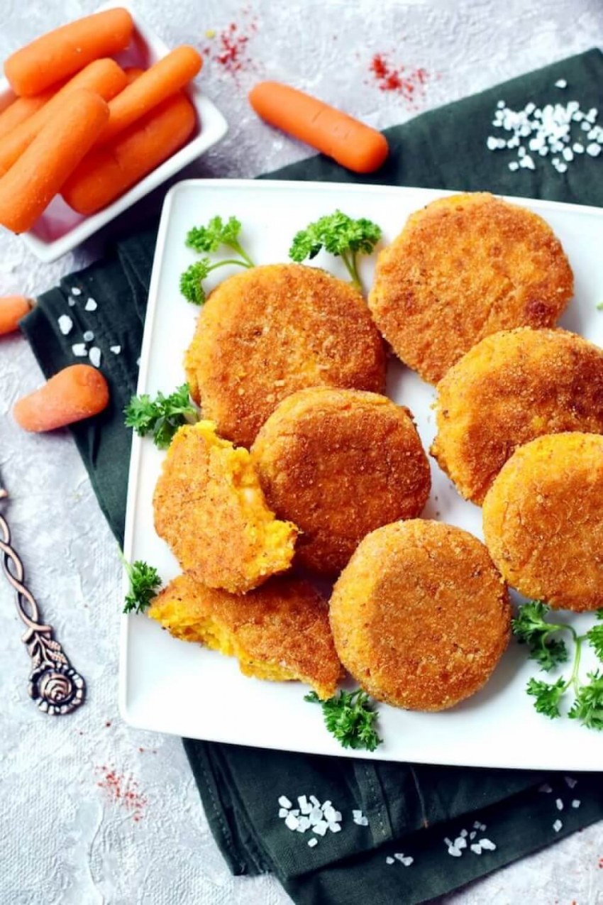 Морковные котлеты