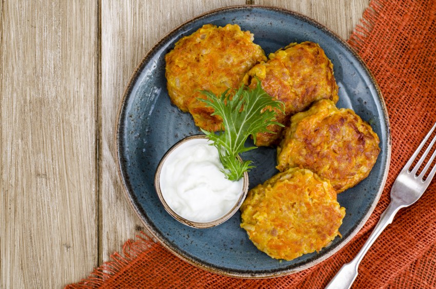 Морковные котлеты