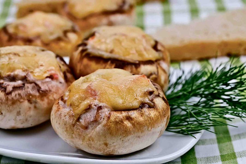 Шампиньоны фаршированные шампиньоны фаршированные
