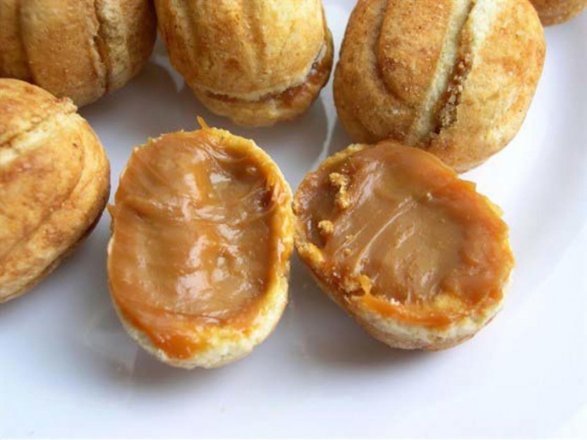 Орешки со сгущенкой орешница