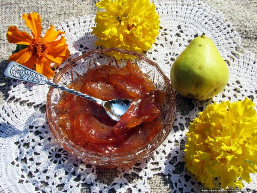 Варенье Янтарная груша