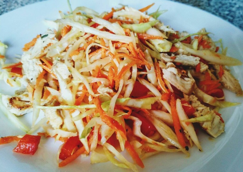 Салат из свежей капусты Наоми