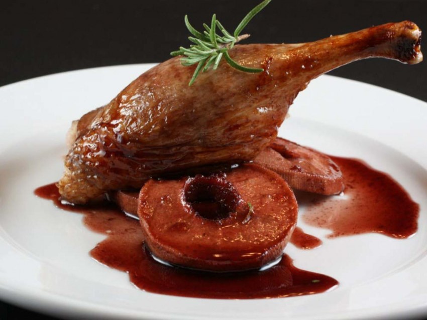 Петух в вине coq au VIN