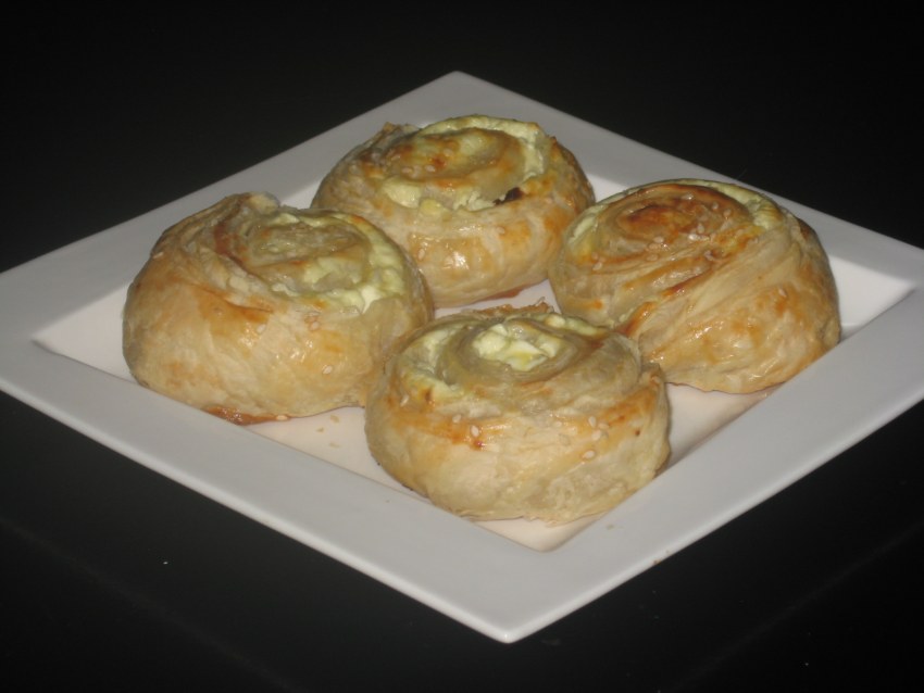 Булочки с ветчиной
