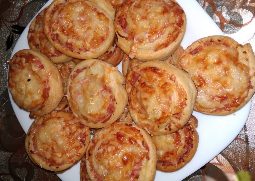 Мясные розочки