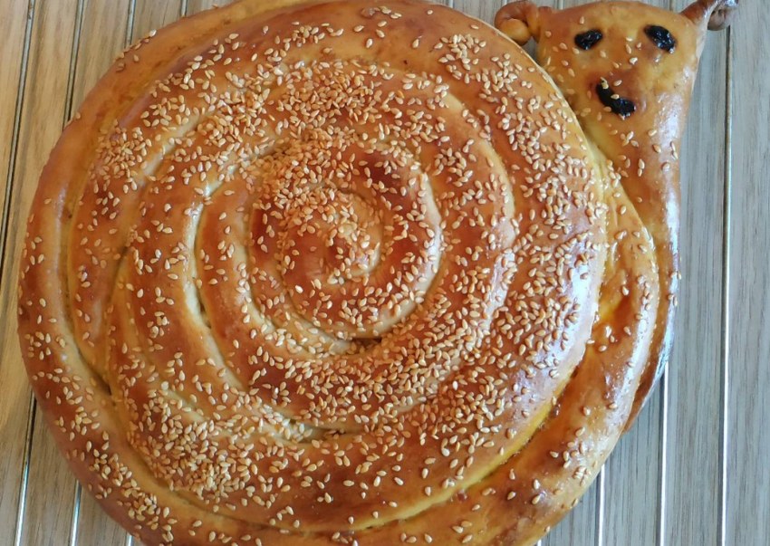 Пирог улитка