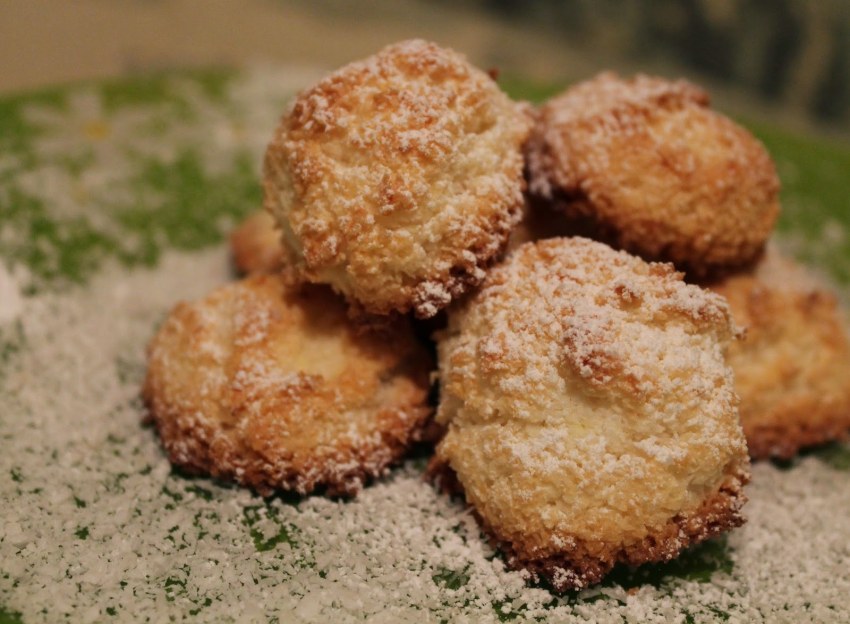 Печенье с кокосом